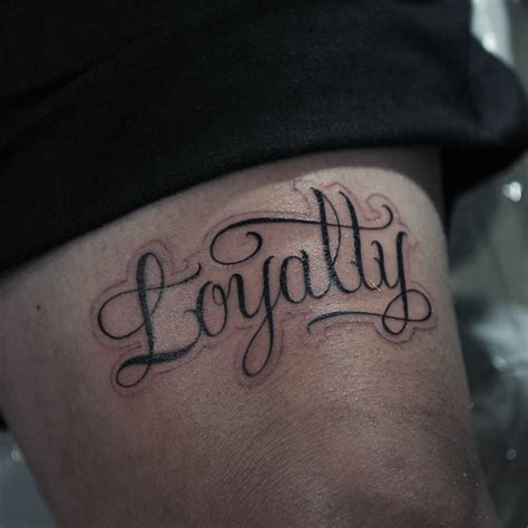 tattoo loyalty